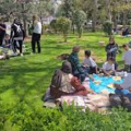 Iranians Gathered In Parks Across Tehran To Mark The End Of The Persian New Year, Nowruz, Continuing Traditional Picnics Despite Ongoing US-Israeli Attacks On Iran—Al Jazeera