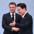 French President Emmanuel Macron In Korea