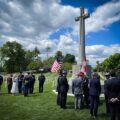 Prime Minister Mark Carney says King Charles visits to the Canadian Cross of Sacrifice at Arlington National Cemetery in Virginia, US, Honors Americans
