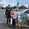 The Office Of The Arapahoe Sheriff Colorado Responds To A Distress Call From A Single Mother, Provide Groceries For Mother And Help To Restore Power