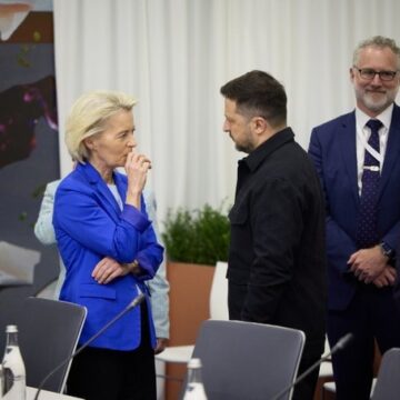 WhatsApp Image 2026-05-04 at 11.54.15 AM Ukrainian President Zelenskyy At The Political Community Summit In Yerevan Discusses Timeline Of The European Support Loan, Allocated Drones Coproduction With EU President