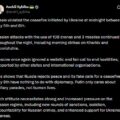 Ukrainian Foreign Affair Minister Andrii Sybiha Accuses Russia Of Rejecting Peace, After Cease Fire Violation, ‘Attacks With The Use Of 108 Drones And 3 Missiles .‘