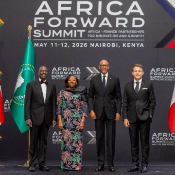 Photo News: Kenyan President William Ruto And First Lady Rachel Ruto Host State Dinner In Honour Of Heads Of State And Government Attending The Africa forward Summit.