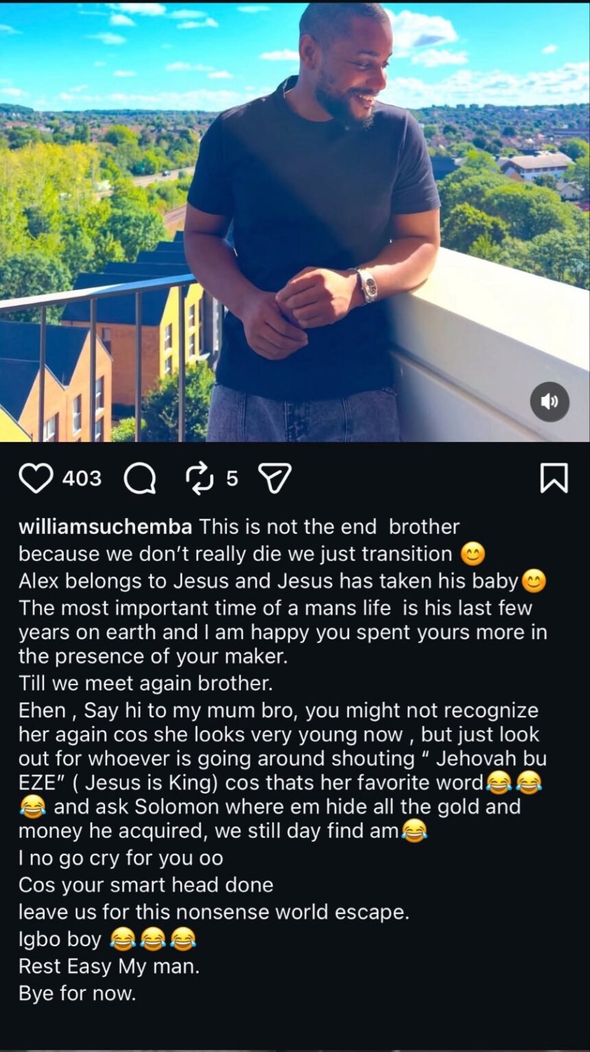 WhatsApp Image 2026-05-13 at 10.27.36 AM Nollywood Star Alexx Ekubo Dies At 40 From Kidney Cancer, Williams Uchemba Writes Emotional Tribute Laced