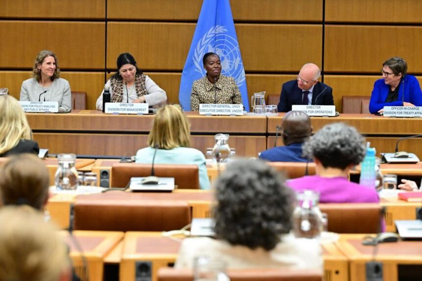 WhatsApp Image 2026-05-13 at 11.32.38 AM Kenyan Diplomat Dr Juma Resumes Tenure As Director-General/Executive Director Of The UN Office At Vienna/UNODC.