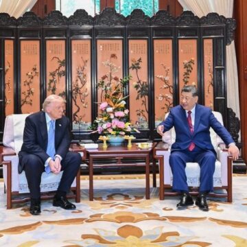 President Xi Notes U.S Trump’s Visit Has Been A Historic And Landmark One, Agrees On A New Vision Of A Constructive China-U.S. Relationship Of Strategic Stability. —China Spokesperson