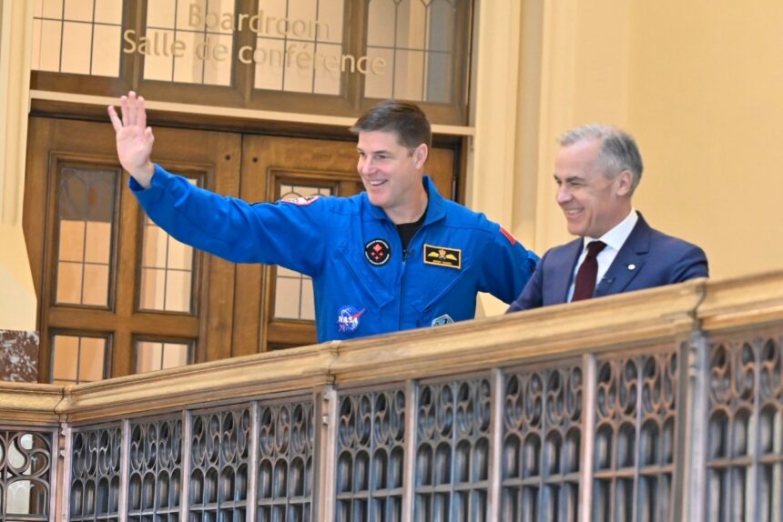 Photo News: Astronaut Hansen Of Artemis II Crew On Meeting Canadian Prime Minister Mark Carney