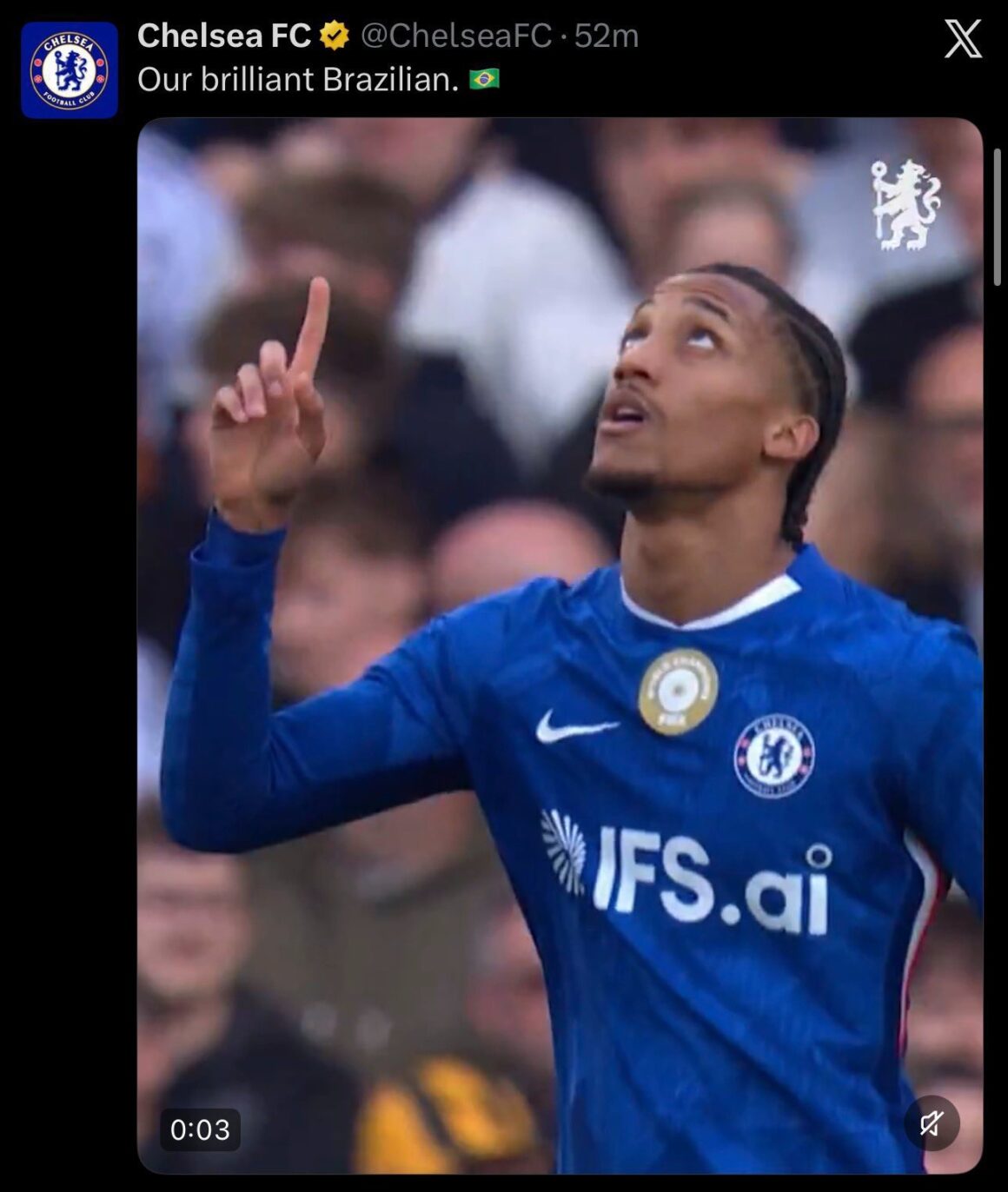 Joao Pedro Names Chelsea Player Of Season Despite Brazil World Cup Snub, The FC Makes The 24-Year-Old Its Poster Boy