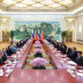 President Xi Jinping In A Small Group Talks With Russian President Vladimir Putin—Chinese Spokesperson reveal