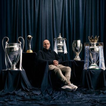 Sport Photo News: “We See Things They’ll Never See 🏆🐐”—Manchester City As Pep Guardiola Leaves After 10 Years And 20 Trophies