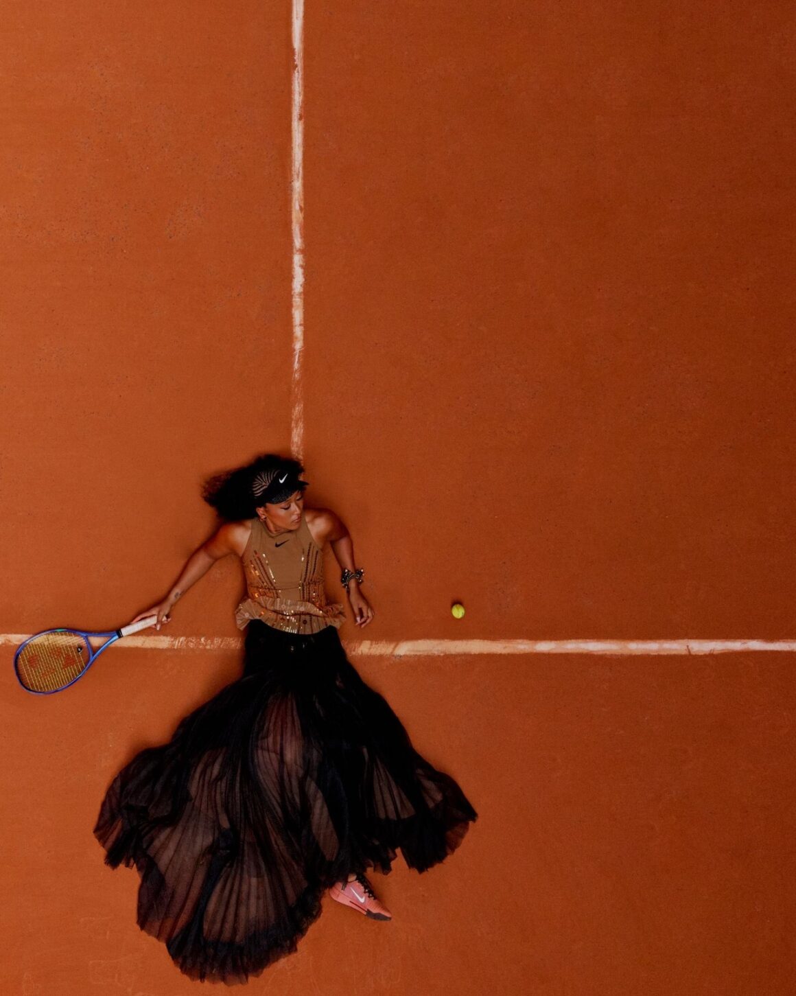 Sport Photo: Naomi Osaka At French Open Says Her Dress Reminds Her Of Te Eiffel Tower