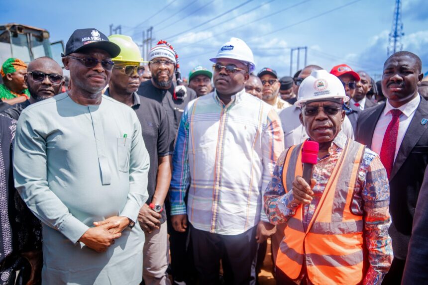 Abia State Governor Alex Otti Commissions 14 Newly Completed Road Projects Across The State, Vow To Reshape Aba And Unlock The State’s Economic Potential. 
