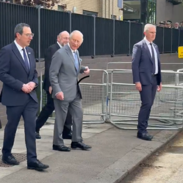 image King Charles III At Golders Green Reaffirms His Support For The Jewish Community, Following A Series Of Antisemitic Attacks—The Royal Family