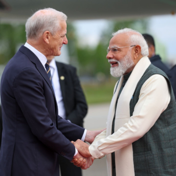 Photo News: Indian Narendra Modi Arrives Norway For Prime Ministerial Visit