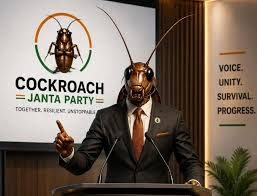 image Frustrated Indian Youth Flock To A Political Party Led By A Cockroach