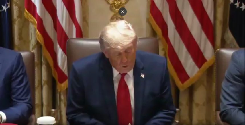 Trump Says U.S Is Not Satisfied With The Deal Iran Makes, “But We Will Be — Either That Or We’ll Have To Just Finish The Job… They’re Negotiating On Fumes, But We’ll See What Happens.”