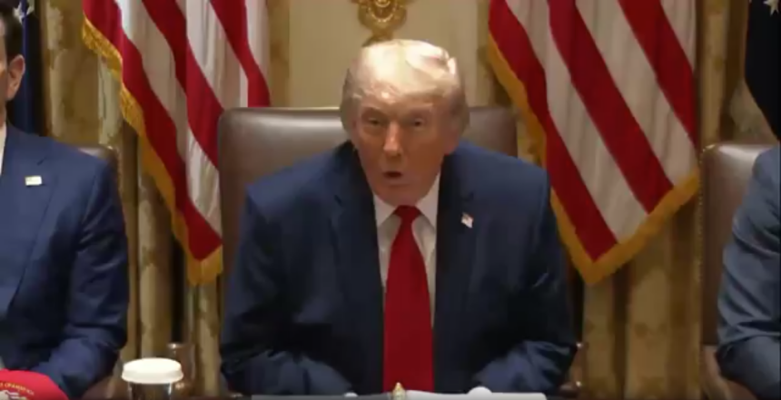“They’re Starting To Give Us The Things That They Have To Give Us — And If They Do, That’s Great, And If They Won’t, Then The Man On My Left Is Going To Finish Them Off”—Trump Threatens Iran