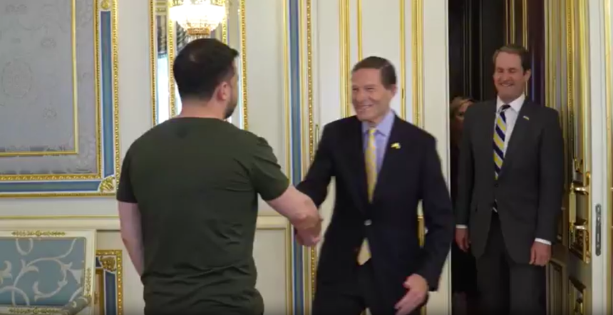 Zelenskyy Receives U.S Members Of Congress Arrives Kyiv, Appeal For Antiballistic Missiles Support Against Russia, Seeks For More Pressure On Putin