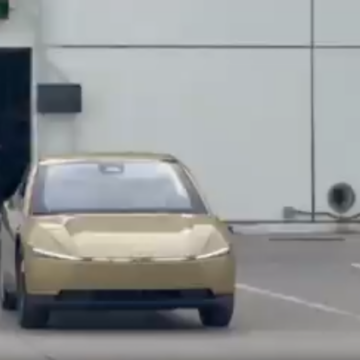image American Tech Billionaire Elon Musk Show Cases A ‘Cybercab Driving Itself Out Of The Gigatexas Factory’Tech Billionaire Elon Musk Show Cases A ‘Cybercab Driving Itself Out Of The Gigatexas Factory’