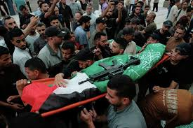 image Palestinians Mourn 10 Killed In Eid Strikes As Netanyahu Vows Wider Control Of The Strip