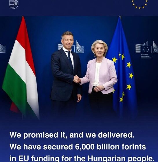 Photo News: “We Have Secured 6,000 Billion Forints In EU Funding For The Hungarian People”—P.M Peter Magyar