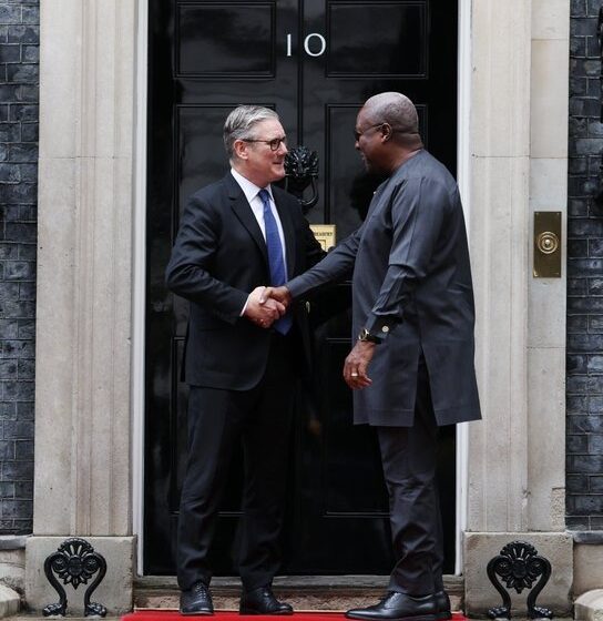 Photo News: UK Receives Ghanaian President John Dramani Mahama At 10 Downing Street