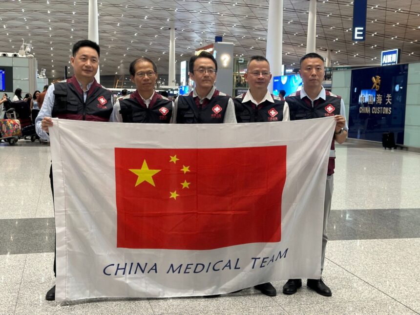 Photo News: China Sends A Team Of Medical Workers And First Responders To The Democratic Republic Of Congo To Help Fight Ebola.