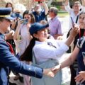 Photo News: The Princess Of Asturias Greets Cartagena Residents, After Receiving The Gold Medal Of The Regional Assembly Of Murcia.