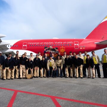 WhatsApp Image 2026-06-05 at 1.10.20 PM Sport News:“✈️ A Team Takes Off. 🇪🇸 A Country Flies.”—Spanish Men National Football Team On FIFA 2026 World Cup