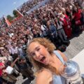 Sport Story: Russian 19-Year-Old Tennis Prodigy Andreeva Champion’s Selfie Photo At The Roland-Garros After Claiming First Grand Slam