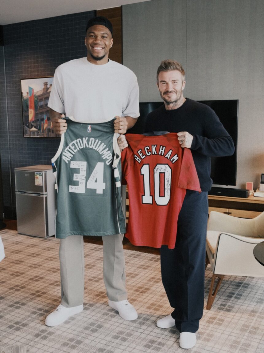 WhatsApp Image 2026-06-10 at 8.27.32 AM Sport Photo Story: Milwaukee Bucks Power Forward Giannis Antetokounmpo And The President And Co-Owner Of Inter Miami CF, Sir David Beckham