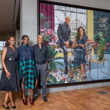 Photo News: Nigerian-Born, Los Angeles-Based Artist Njideka Akunyili Crosby Unveils The Obamas First Portrait