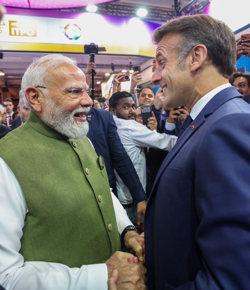 Photo News Story: Indian P.M Modi Visits the exhibition space of VivaTech 2026.