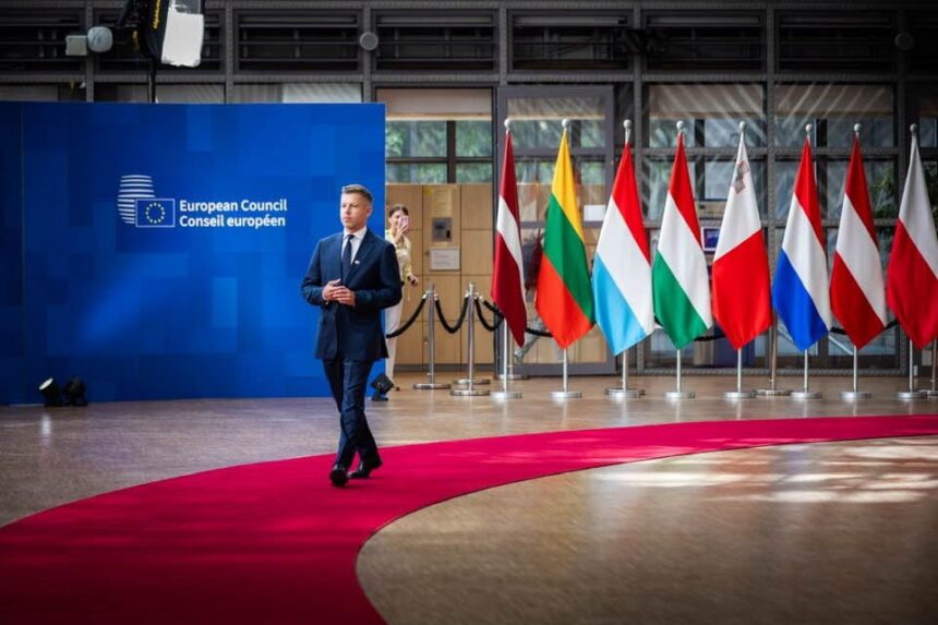 Prime Minister Magyar Peter At His EU Debut In Brussel Says He Wants Represent The Hungarian People At All Times.