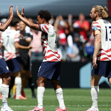 Team USA Advances to Knock out stage after their 2-0 win over Australia in the World Cup.