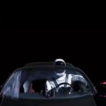 Musk Says His Personal 2010 Cherry-Red Tesla Sends Into Space In 2018, “Will Be There For At Least 10 Million Years”