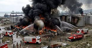 image Ukrainian Strikes Hit Oil Sites In Russia And Crimea