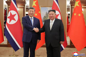image Xi And Kim Push For Greater Ties Between China And North Korea