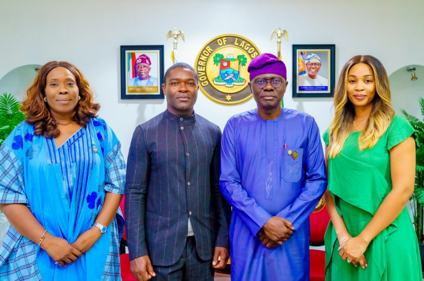 Photo News: Governor Babajide Sanwo-Olu Receives Nigerian-British Actor, Director And Producer David Oyelowo On A Courtesy Visit At Lagos House, Marina.