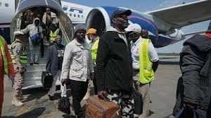 image First Group Of Nigerians Returns Home After Anti-Immigration Protests In South Africa