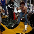 New York Taxi Workers Condemn Knicks Fans Reaction After Climbing And Smashing Yellow Cab On 7th Avenue To Celebrate Game 4 Of The NBA Finals, Says Driver Suffers Injury
