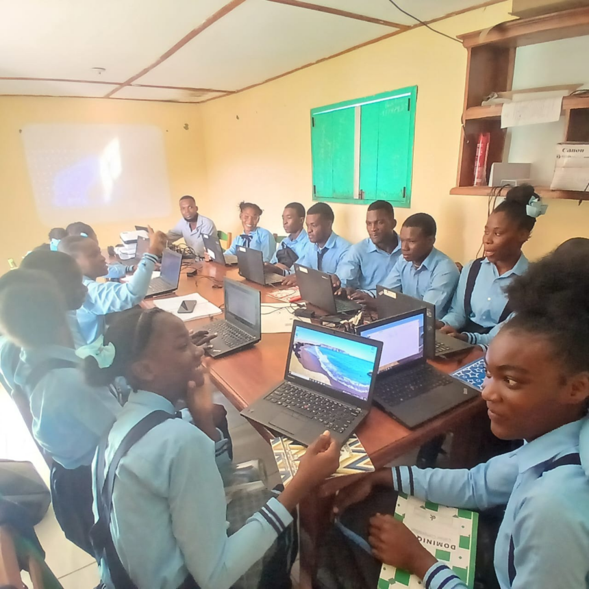 Starlink Delivers Internet To Remote Haitian Island School, Tech Trillionaire Elon Musk Shares Photos Of The Dish On A Tin Roof Overlooking The Sea.
