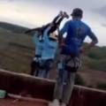 Young Woman Who Fell To Her Death In Dramatic Rope Jump Tragedy Is Buried In Brazil