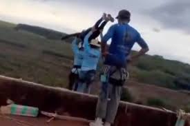 image Young Woman Who Fell To Her Death In Dramatic Rope Jump Tragedy Is Buried In Brazil