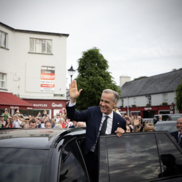 Canadian Prime Minister Mark Carney Receives Warm Welcome In Mayo, Ireland, Says It’s “A Testament To The Life They Built For Their Children”