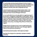 WHO DG Tedros Adhanom Ghebreyesus Condemns South Africans Xenophobic Attack On Foreigners, Describes It As “A Tragic Betrayal Of The Country’s Struggle For Independence And Freedom.”