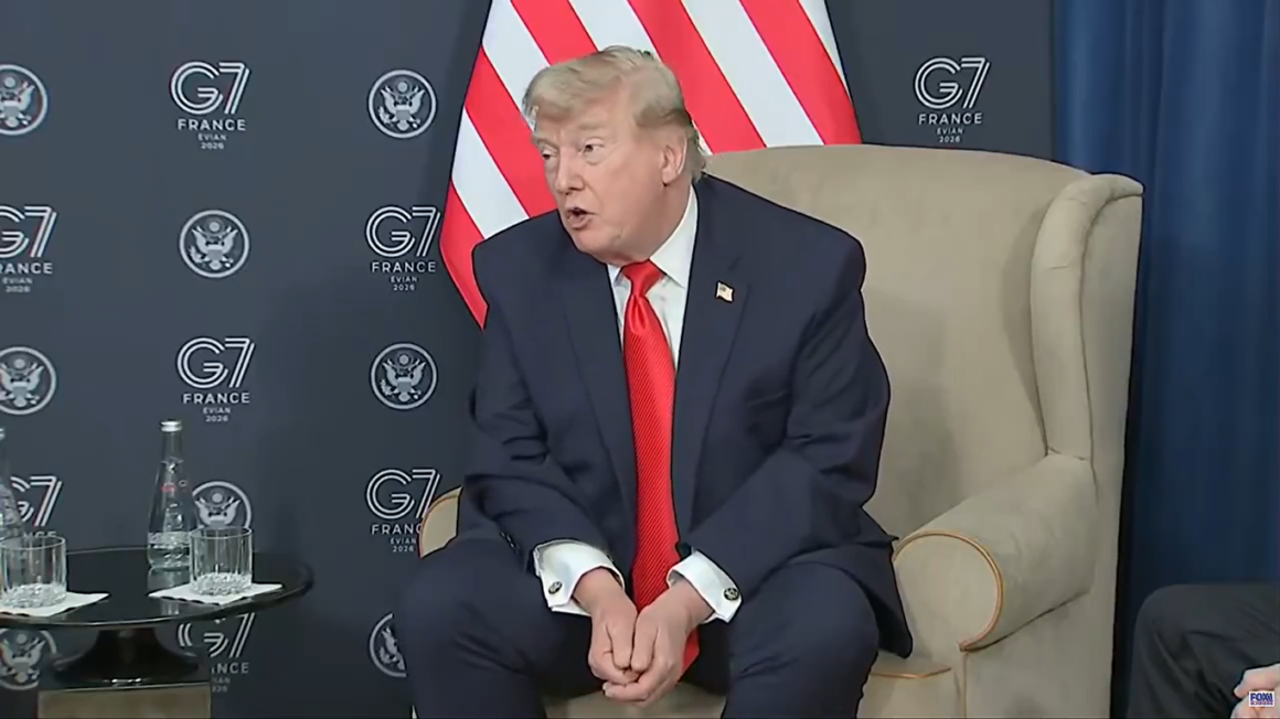 image Trump At G7 Summit In France Threatens Iran With Hell, If The Country Purchases Nuclear Weapon