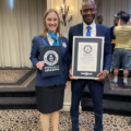 Guinness World Record Presents Award Certificate To The President Of The Curaçao Football Federation, For The Smallest Country By Population To Qualify For The FIFA World Cup