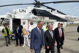 image UN Chief Visits Haiti, Where A New International Force Will Be Deployed To Help Fight Gangs