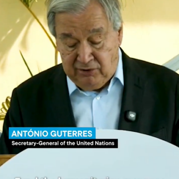 UN Secretary General António Guterres Appeals To International Community To Support Haitian